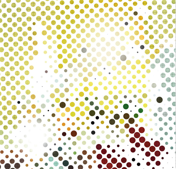 Abstract halftone circle background - Vector, Image