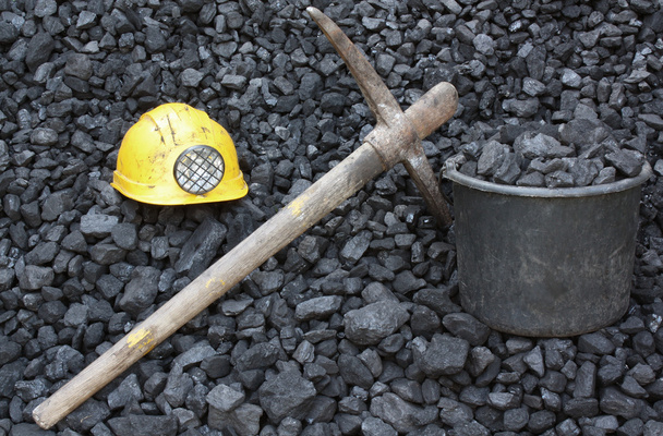 carvão de mineração
 - Foto, Imagem