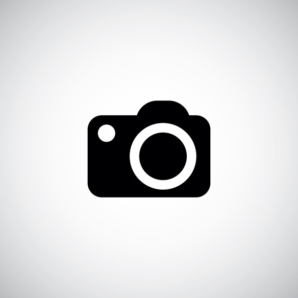 photo camera icon - Vector, Image