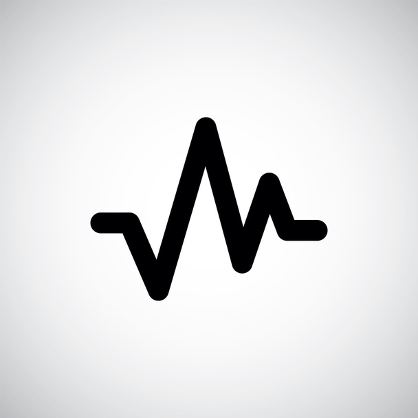 pulse icon - Vector, Image