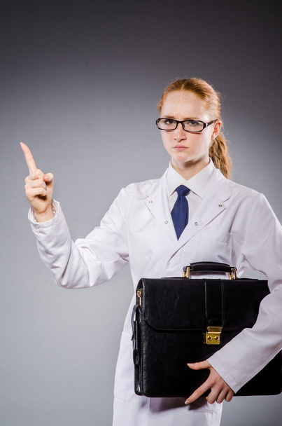 Woman doctor in medical concept - Photo, Image