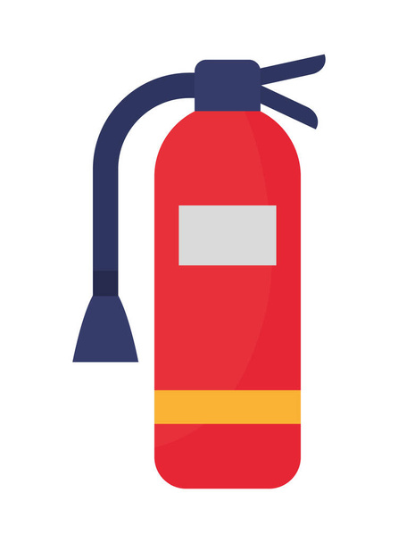 fire extinguisher icon on white background - Vector, Image