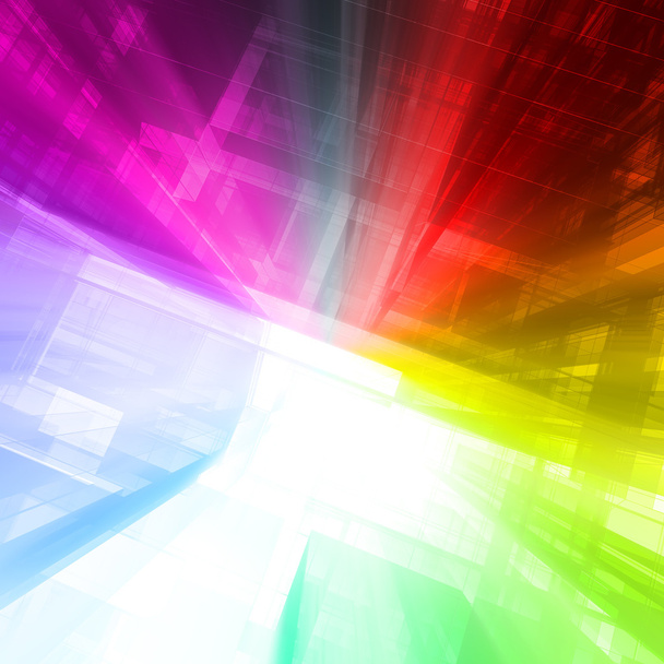 Abstract rainbow concept - Foto, afbeelding