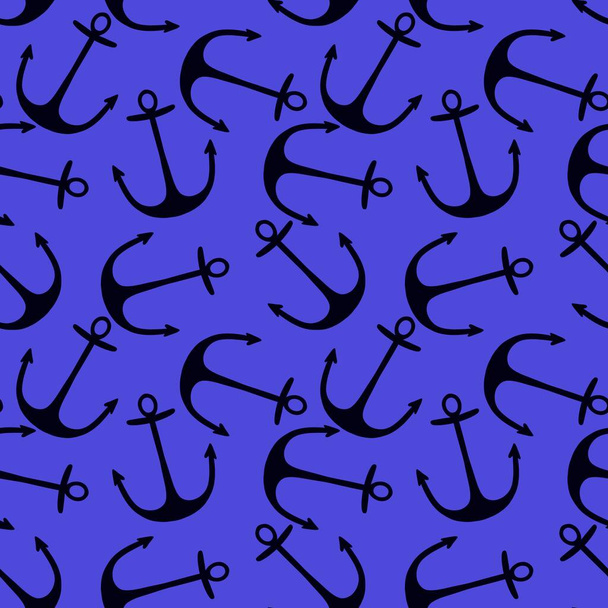 Summer seamless cartoon fish hook pattern for fabrics and textiles and packaging and gifts and cards and linens and kids and wrapping paper. High quality photo - Valokuva, kuva