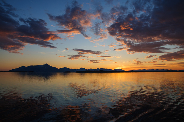 Sunset with still water - Zdjęcie, obraz