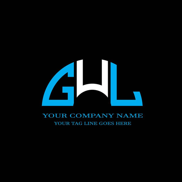 GUL levél logó kreatív design vektor grafikus - Vektor, kép