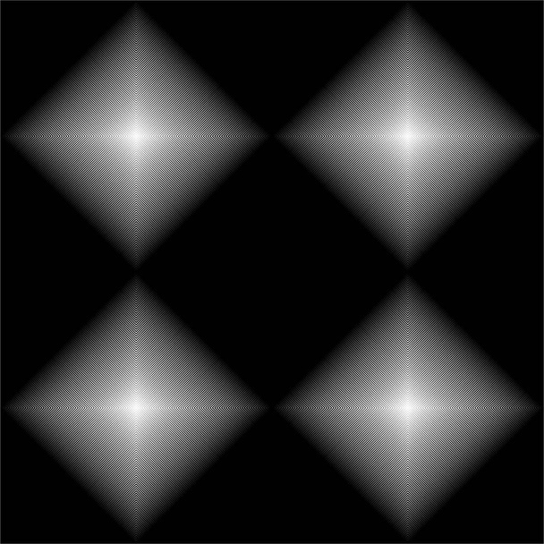Abstraktní geometrické pozadí. jednobarevná textura. černo-bílý vzor. Vektorová ilustrace - Vektor, obrázek