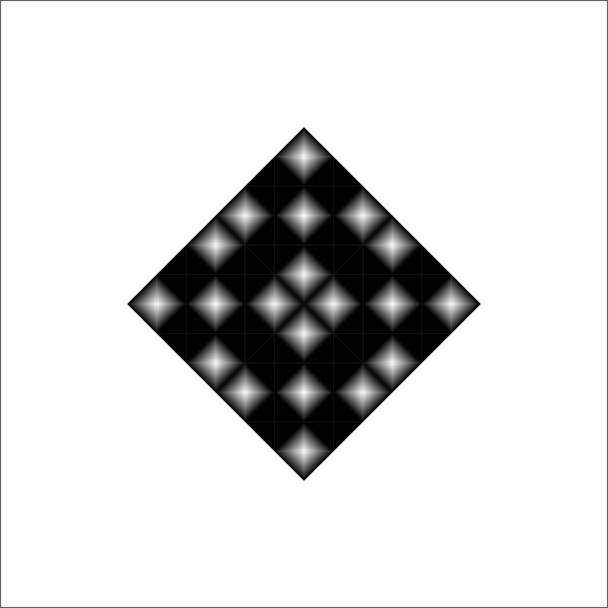 Abstraktní geometrické pozadí. jednobarevná textura. černo-bílý vzor. Vektorová ilustrace - Vektor, obrázek