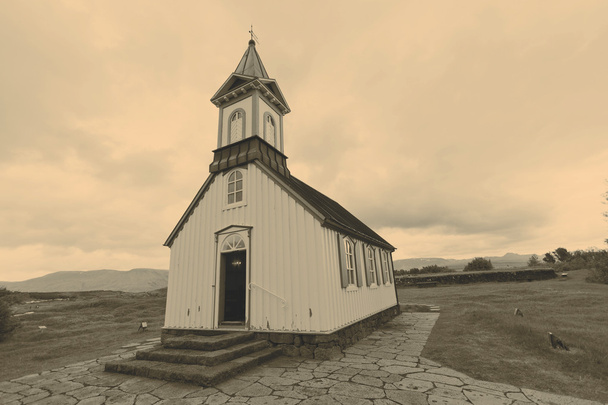 IJslandse kapel - Foto, afbeelding