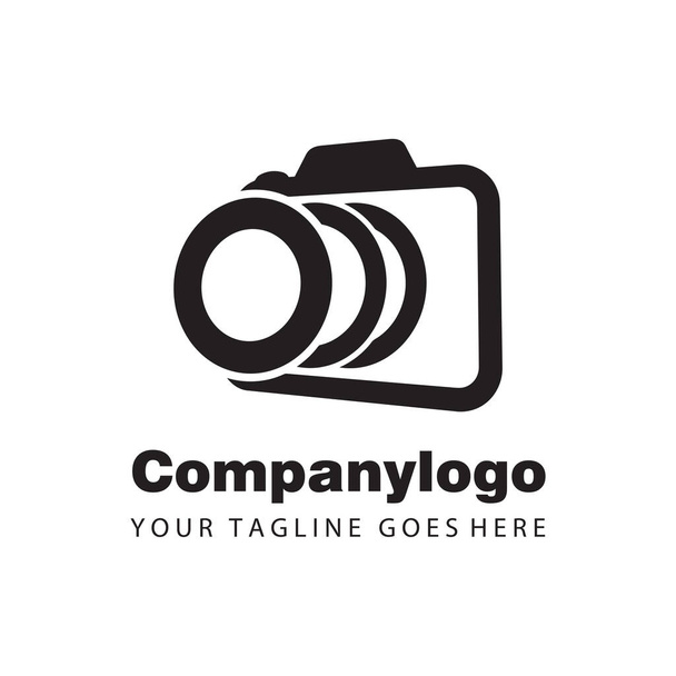 vector camera logo voor fotograaf - Vector, afbeelding