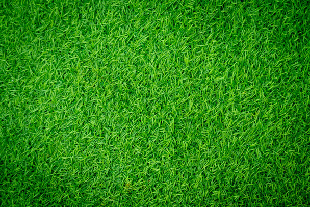 Green artificial grass natural background - Photo, Image