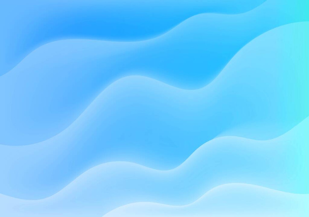 Sea waves world ocean day background - Vector, Image