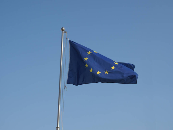 flag of the European Union (EU) aka Europe - Foto, Imagem