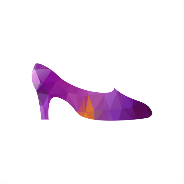 Womens shoe icon - Vettoriali, immagini