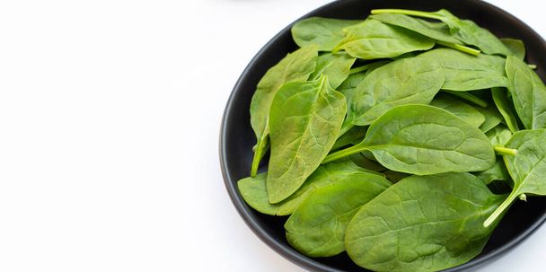 Spinach leaves. Extremely nutrient-rich vegetable - Foto, Bild