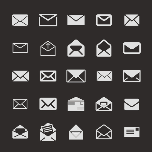 Mail icons - Vector, Image