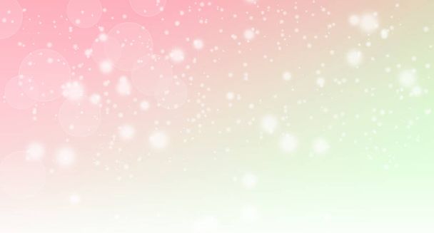 Свет Боке на розовом и желтом фоне. Расслабление, празднование, Снегопад Рождество фоне. - Фото, изображение