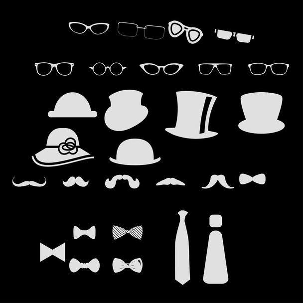 clothes icons - Vector, Image