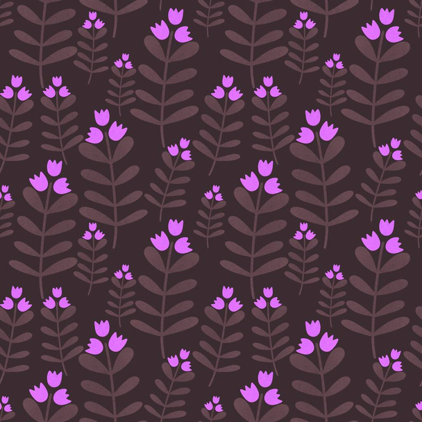 Floral seamless flower pattern for fabrics and textiles and packaging and gifts and cards and linens and kids. High quality photo - Foto, immagini