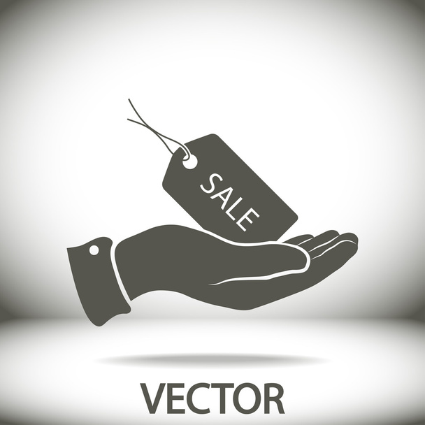 Tag icon design - Vector, Image
