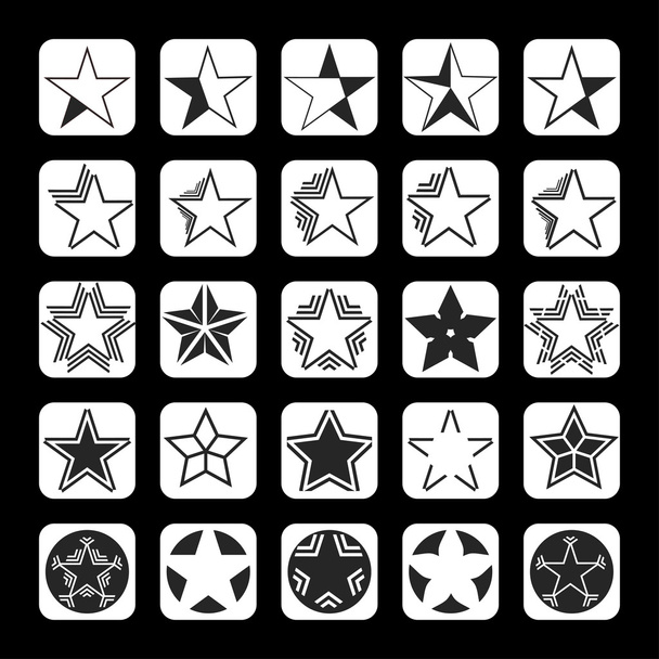 star icons - Vector, Image