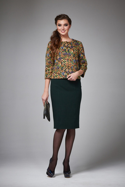 Business woman evening makeup clothes for meetings and walks  - Photo, Image