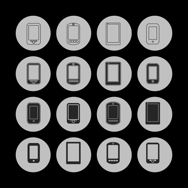 Icônes Smartphone
 - Vecteur, image