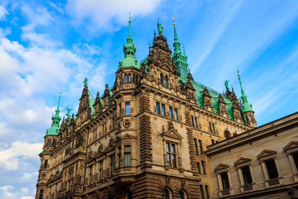Δημαρχείο Αμβούργου ή Rathaus στο Αμβούργο, Γερμανία - Φωτογραφία, εικόνα
