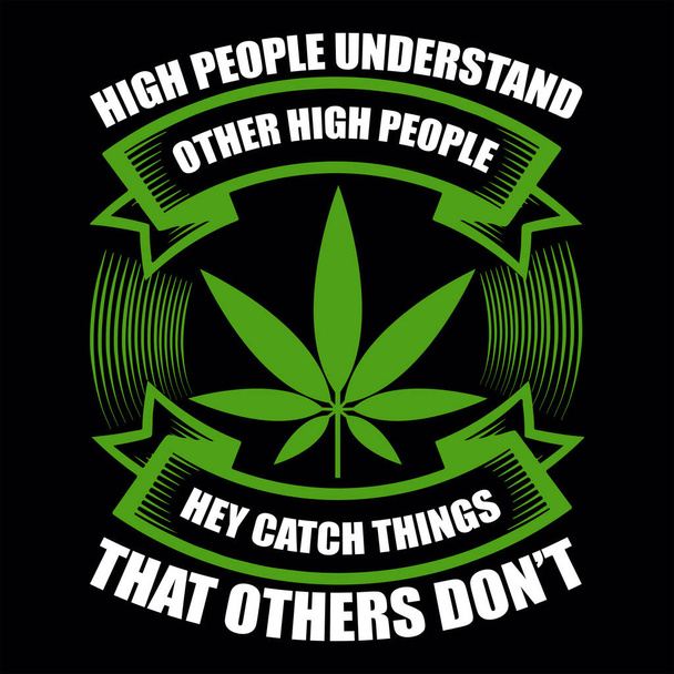 Cannabis camiseta diseño vector archivo - Vector, Imagen