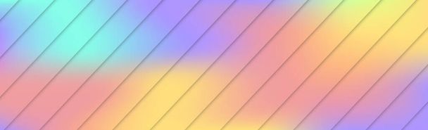 Panoraama abstrakti web tausta värikäs kaltevuus - vektori kuva - Vektori, kuva