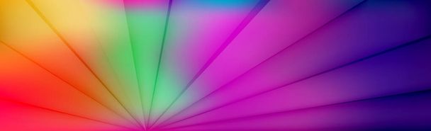 Panoramiczne abstrakcyjne tło internetowe kolorowe gradient - Ilustracja wektora - Wektor, obraz