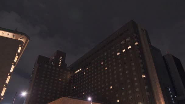Tokió Hibiya Yurakucho Éjszakai nézet 2022 - Felvétel, videó