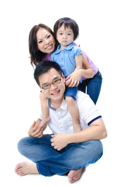 Asian family - Foto, afbeelding