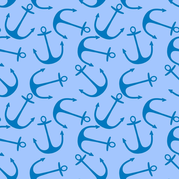 Summer seamless cartoon fish hook pattern for fabrics and textiles and packaging and gifts and cards and linens and kids and wrapping paper. High quality photo - Φωτογραφία, εικόνα