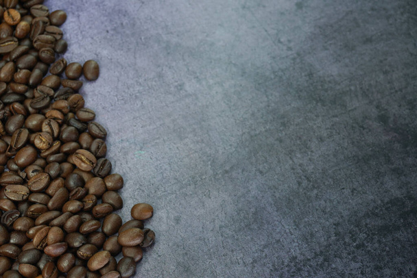 Coffee Beans Texture Background - Foto, imagen