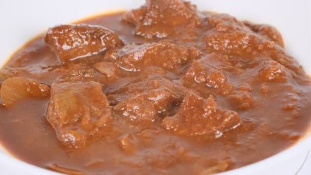 Beef tongue stew, video clip - Footage, Video