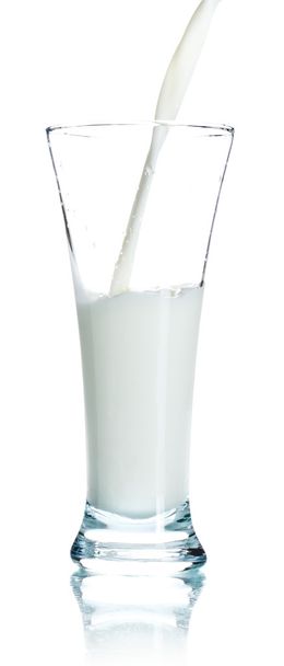 Poured Milk - Valokuva, kuva