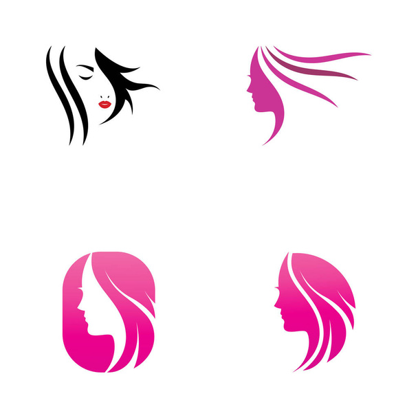 estilo corte de pelo icono vector ilustración diseño - Vector, imagen