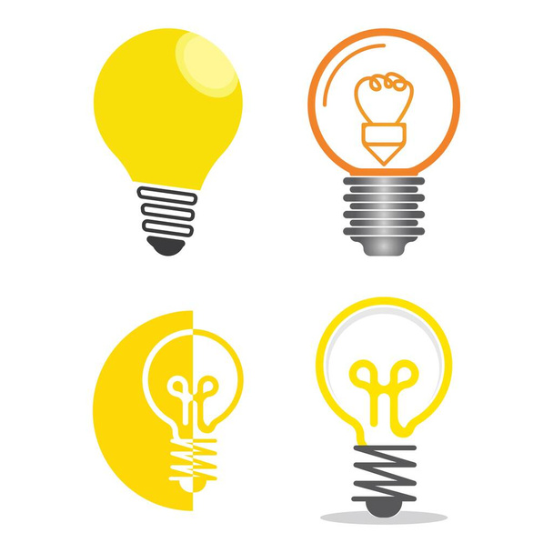 light bulb symbol vector design illustration - Vector, Image