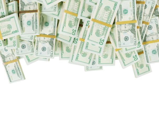 Large pile of two united states dollar bill large resolution for business, finance, news background - Valokuva, kuva