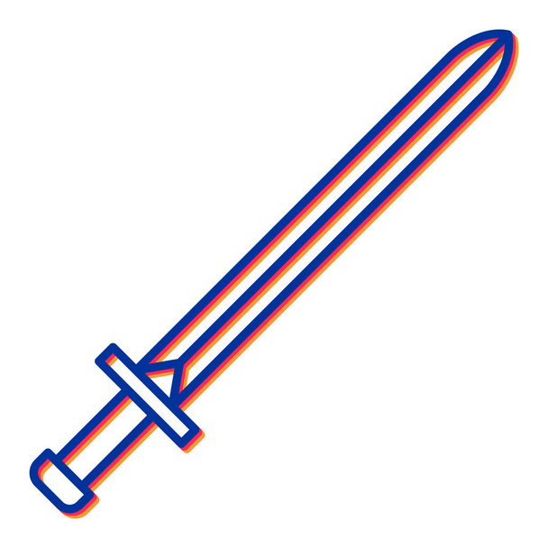 icono de espada. ilustración vectorial - Vector, Imagen