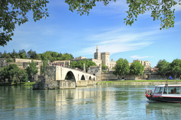 St-benezet Köprüsü Avignon, Fransa - Fotoğraf, Görsel