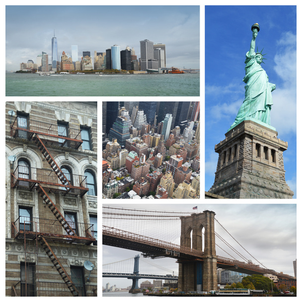New York collage - Foto, imagen