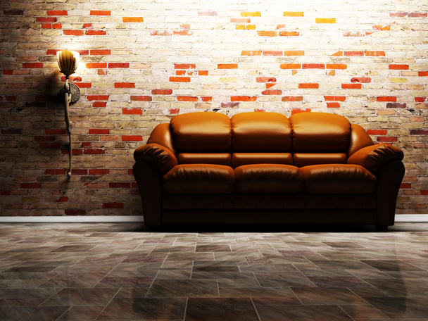 Modern interior design of living room - Photo, image