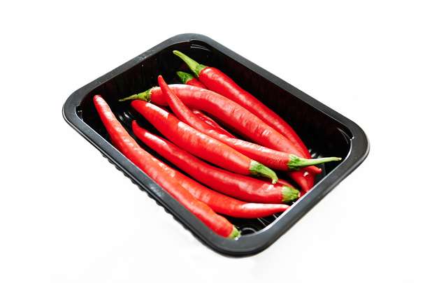 chili paprika izolált fehér alapon - Fotó, kép