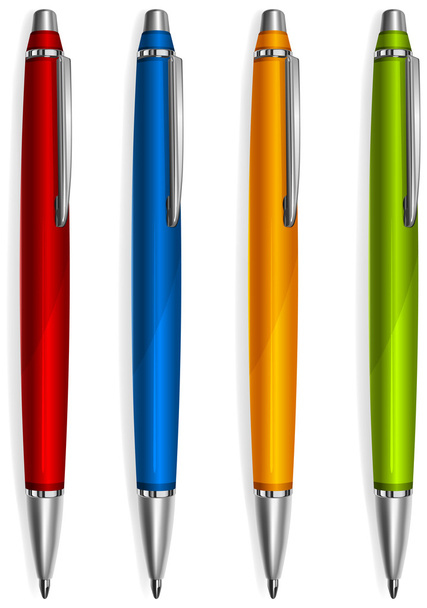 Color pens - Vector, Imagen