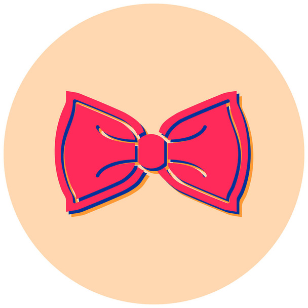 bow tie icon vector illustration - Vector, Image