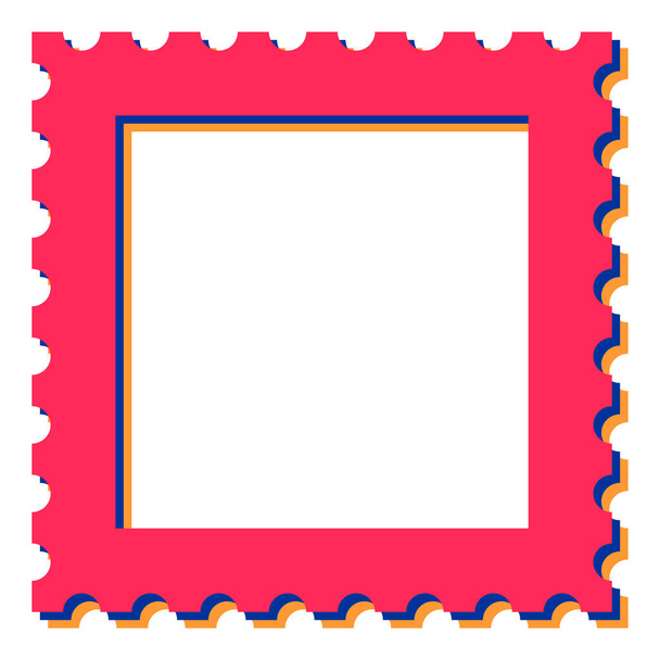 frame icoon op een witte achtergrond - Vector, afbeelding