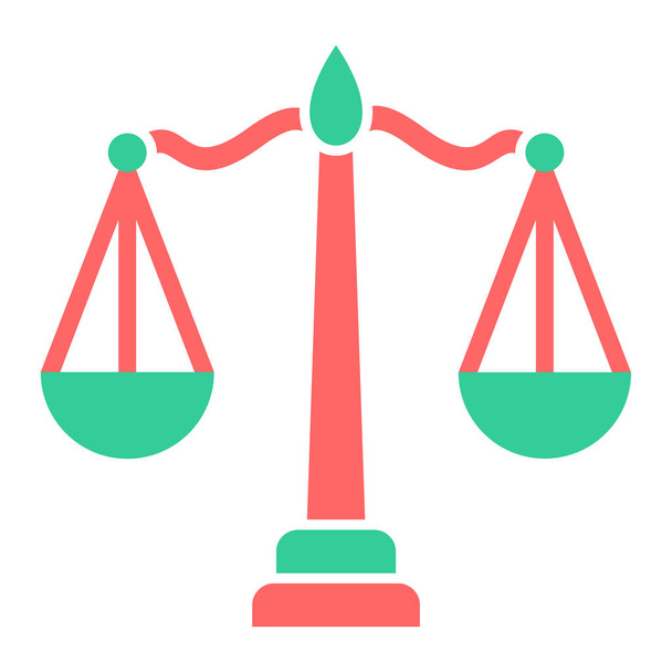 balance scale. simple illustration - Vector, Image