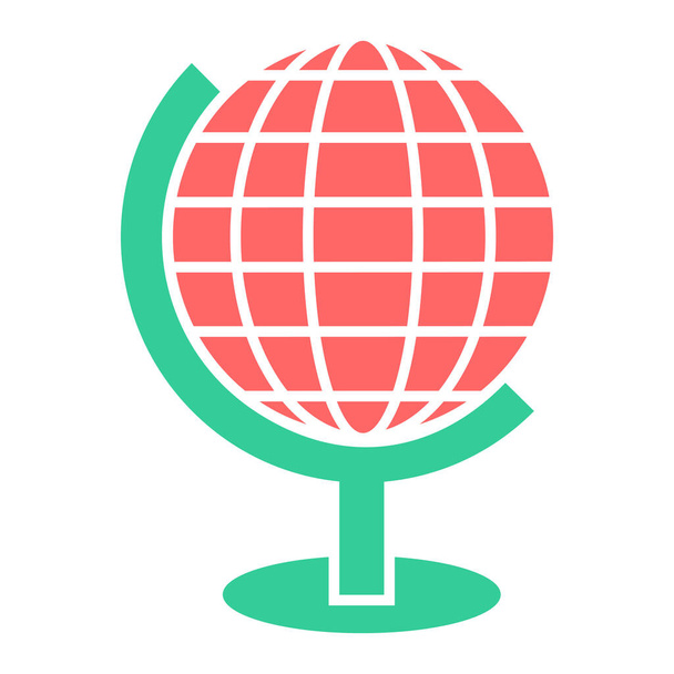 Globus-Icon-Vektor-Illustration - Vektor, Bild